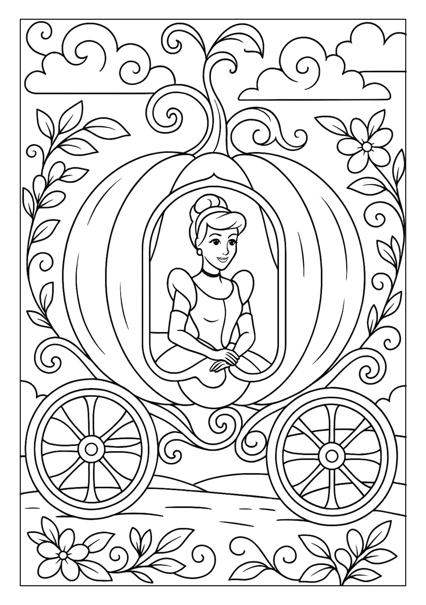 Cinderella’s Halloween Carriage