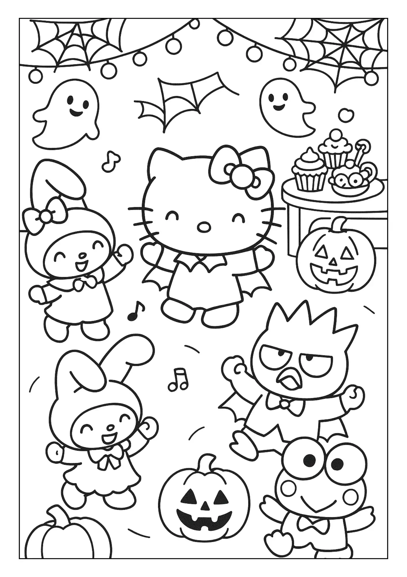 Hello Kitty With Friends
