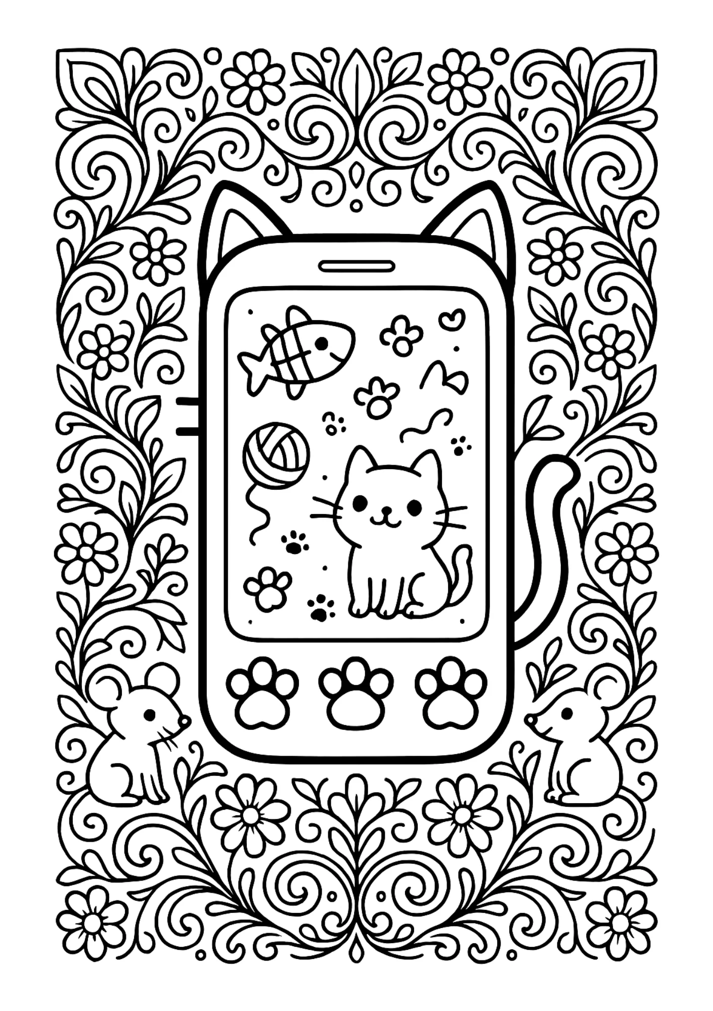 Nature Themed Phone