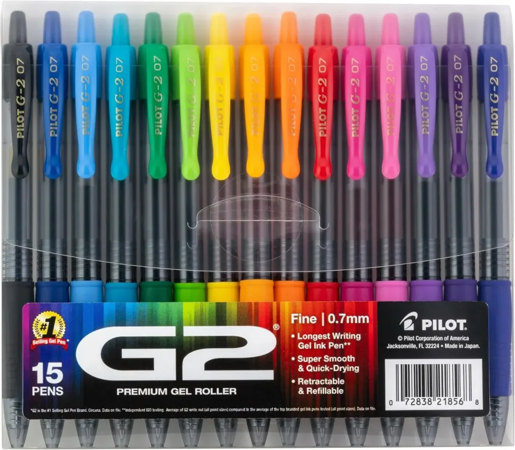 Pilot G2 Premium Gel Roller Pens