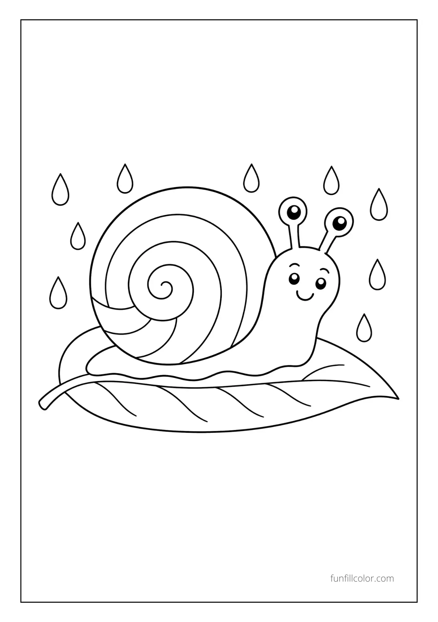 Rainbow Spiral Snail