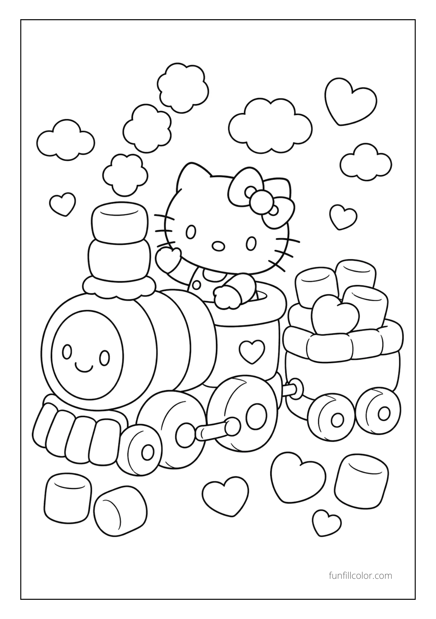 Marshmallow Train