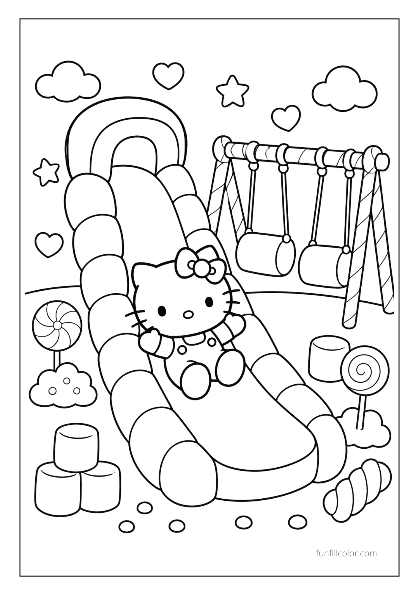 Hello Kitty Slide