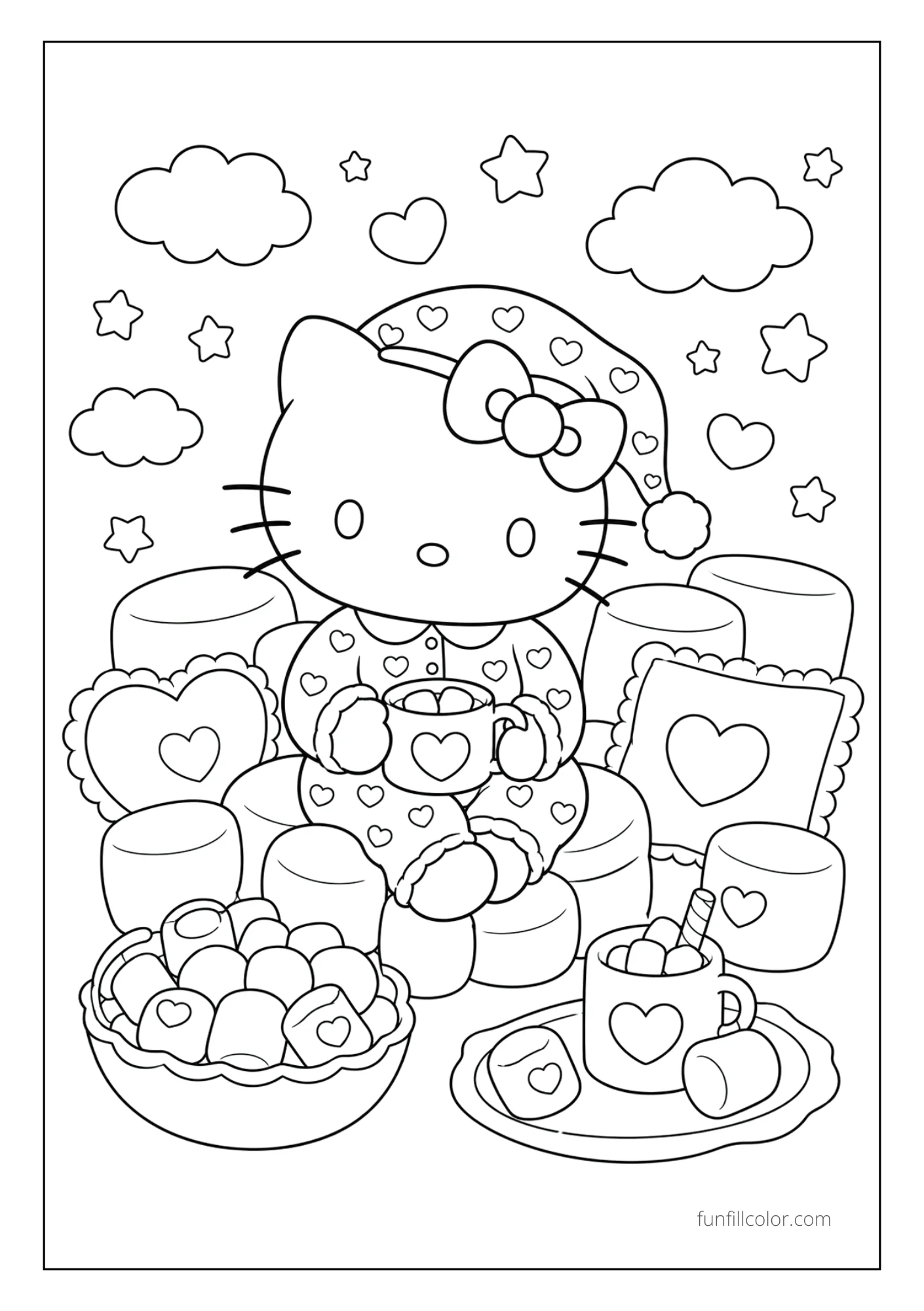 Hello Kitty Pajama Party