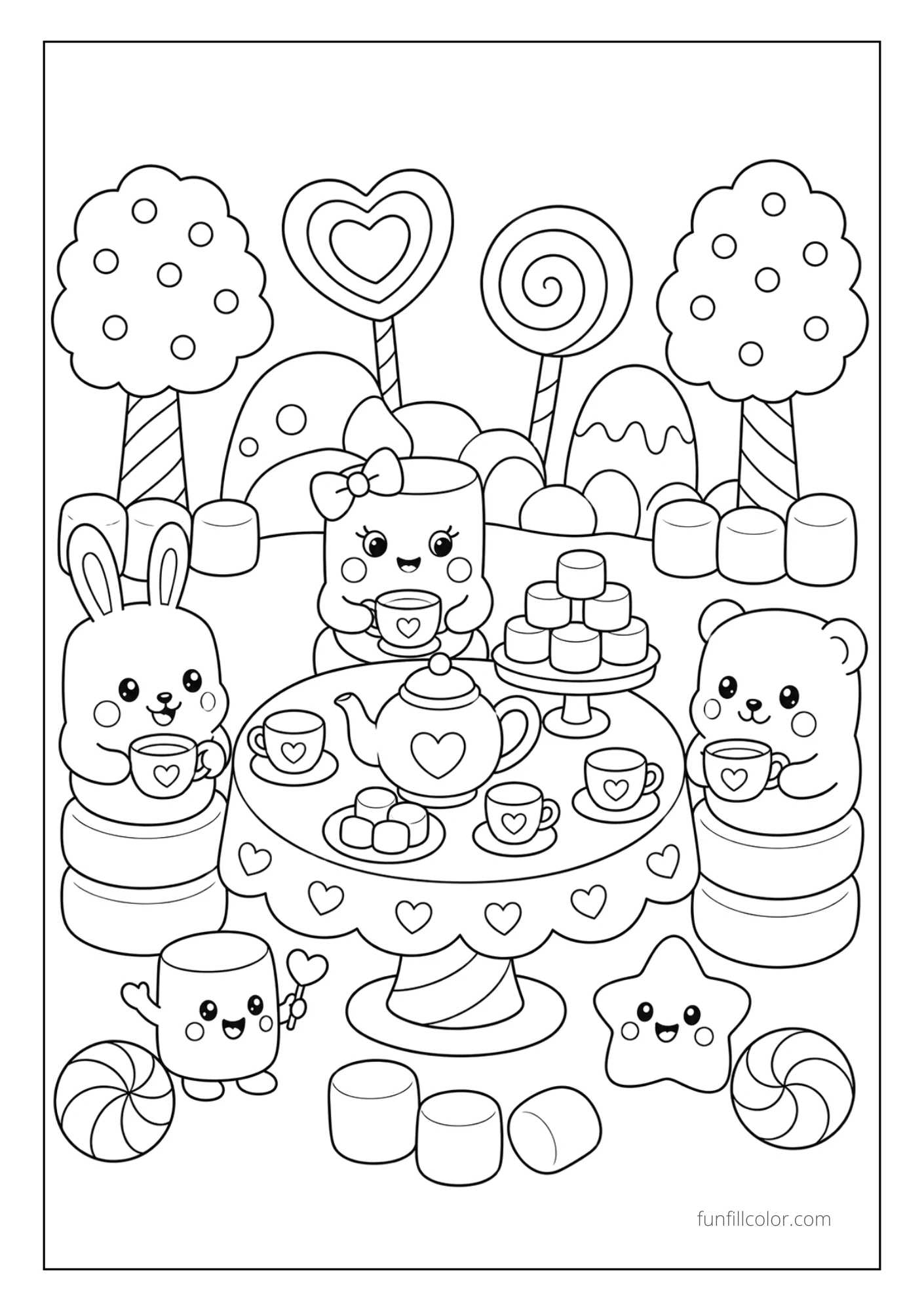 Marshmallow Tea Party