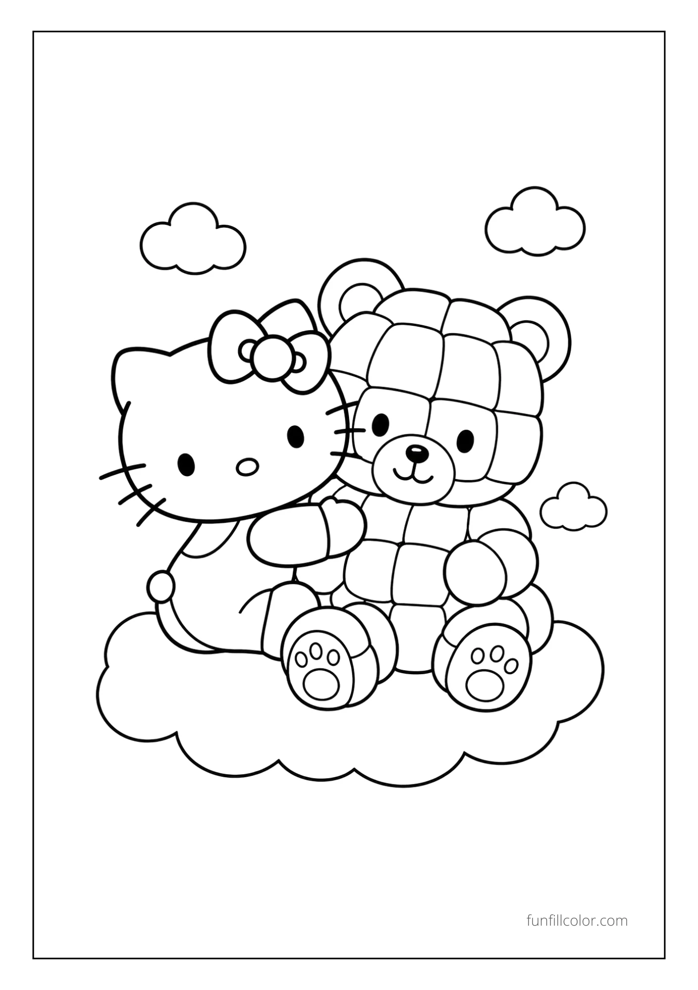 Hello Kitty’s Teddy Hug