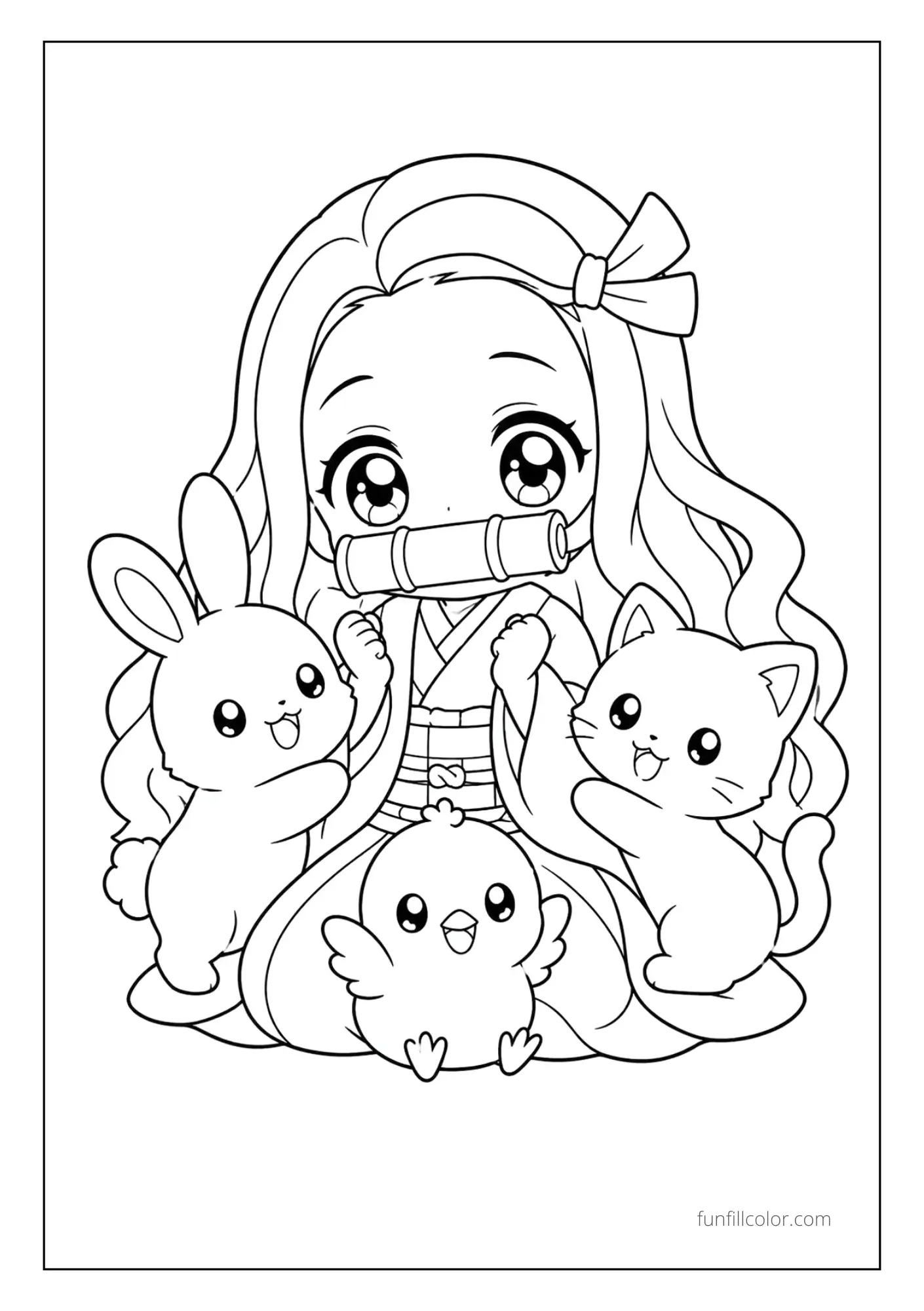 Nezuko Baby Animals
