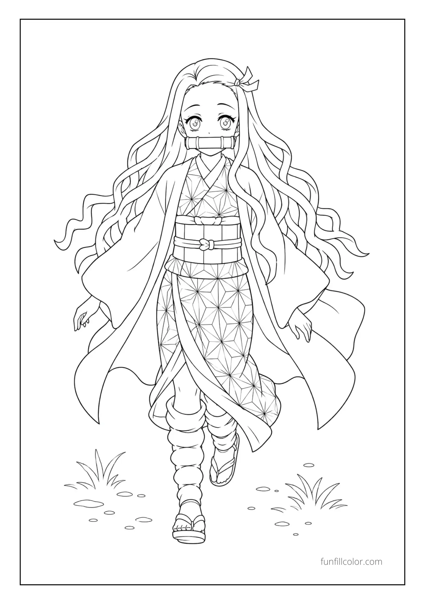 Nezuko Walks Forward