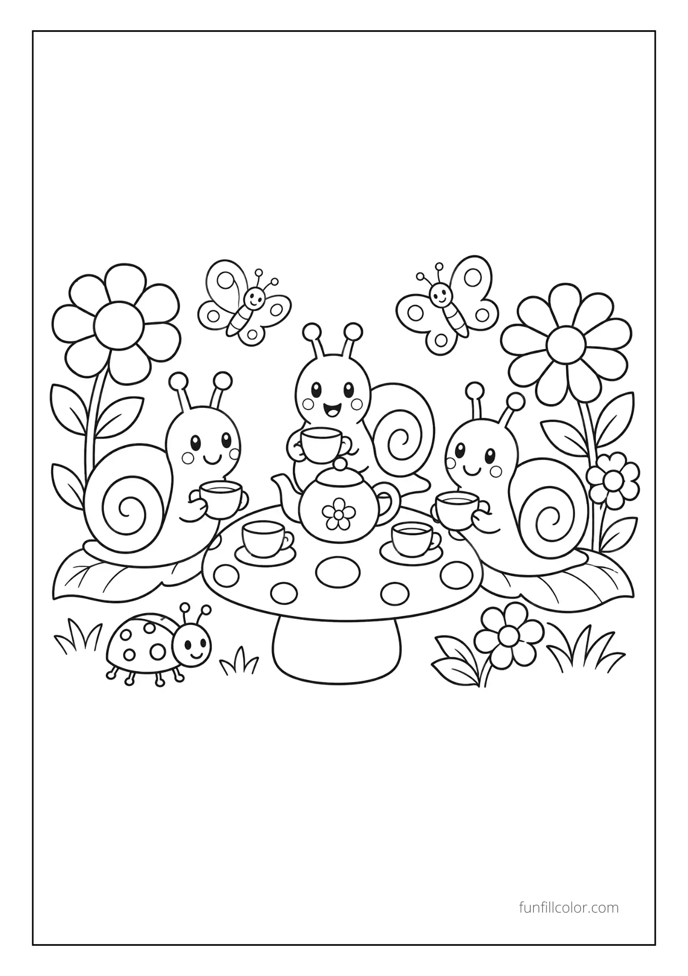 Mushroom Tea Party