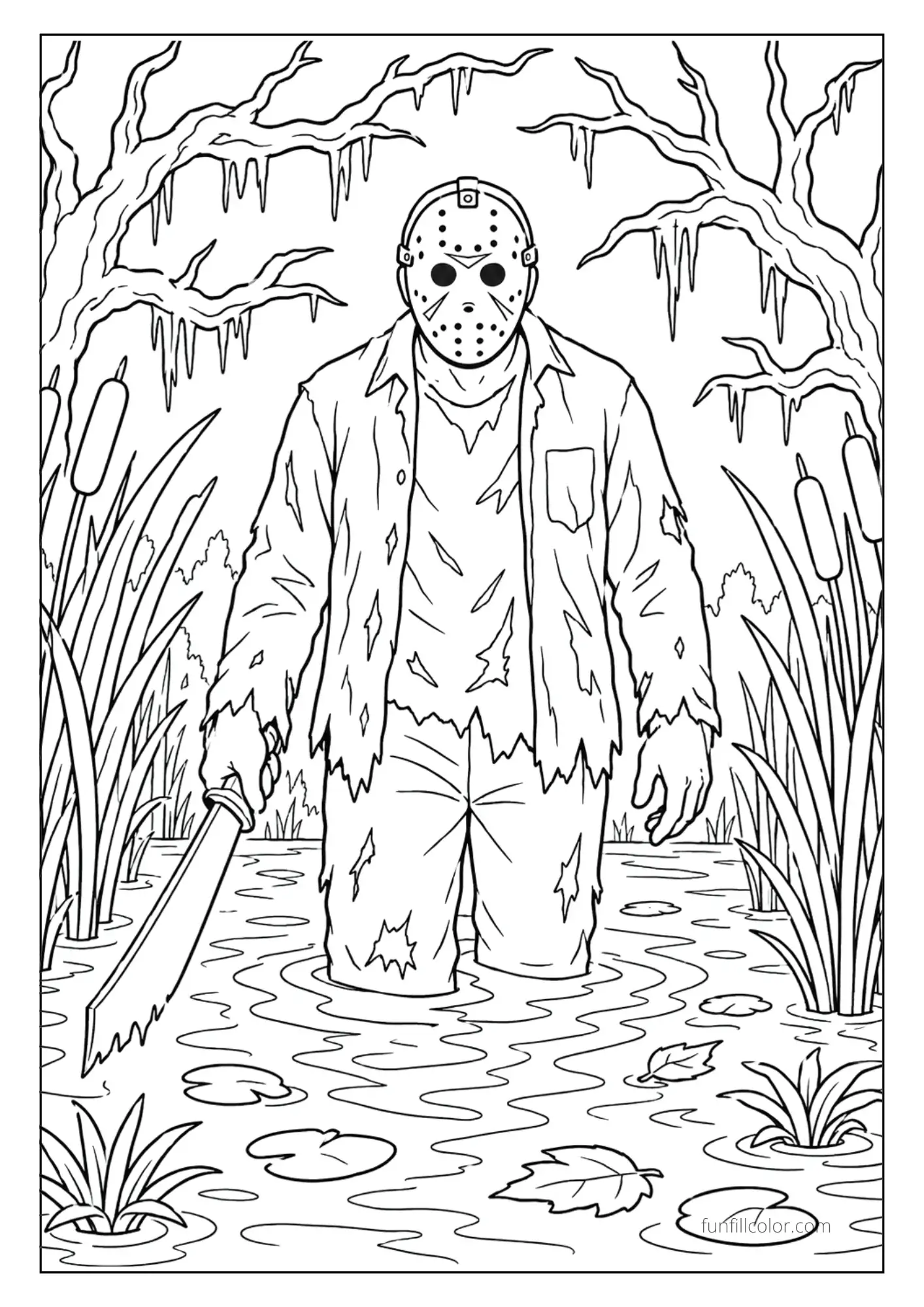 Jason Muddy Mask