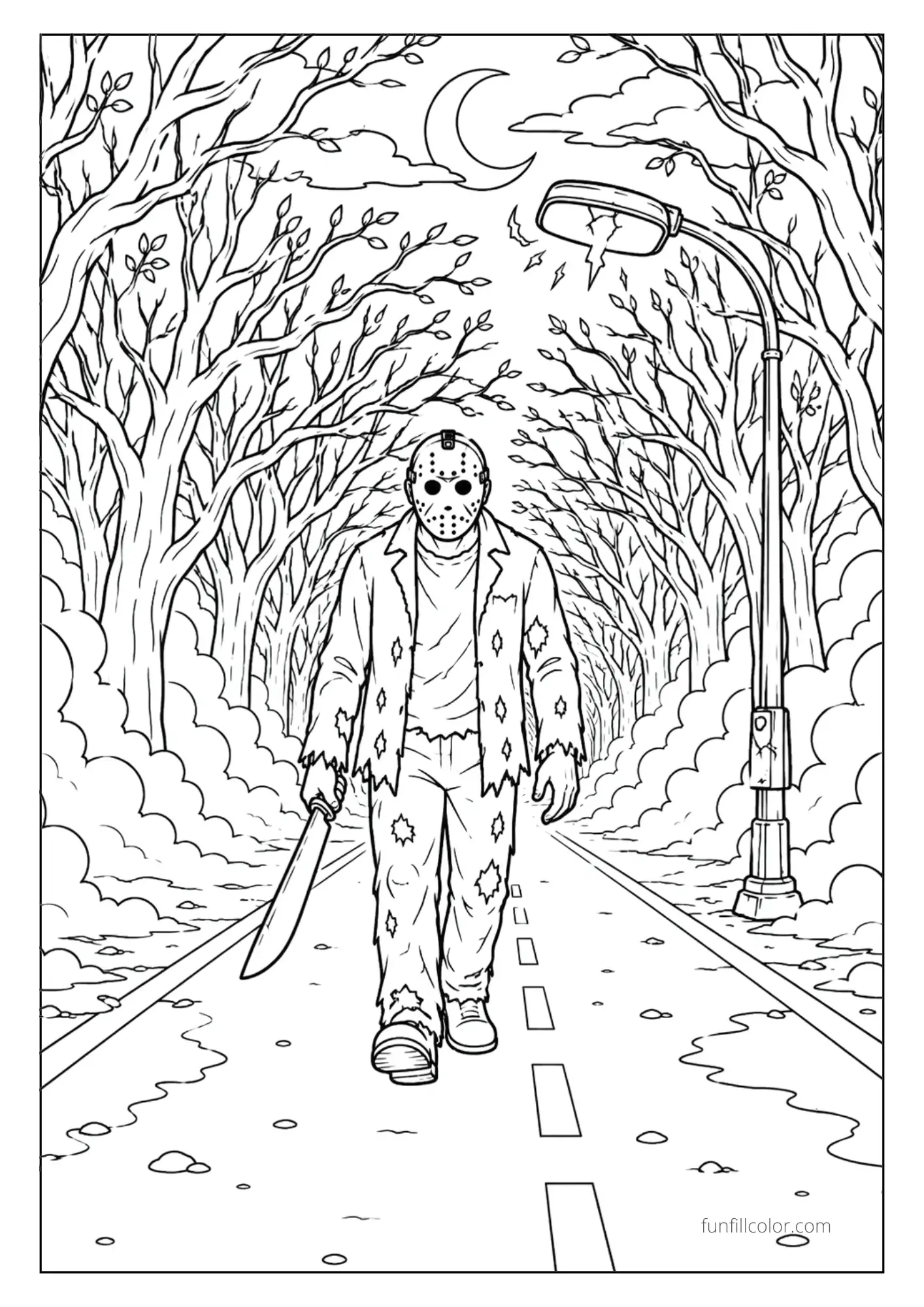 Jason on Dark Road