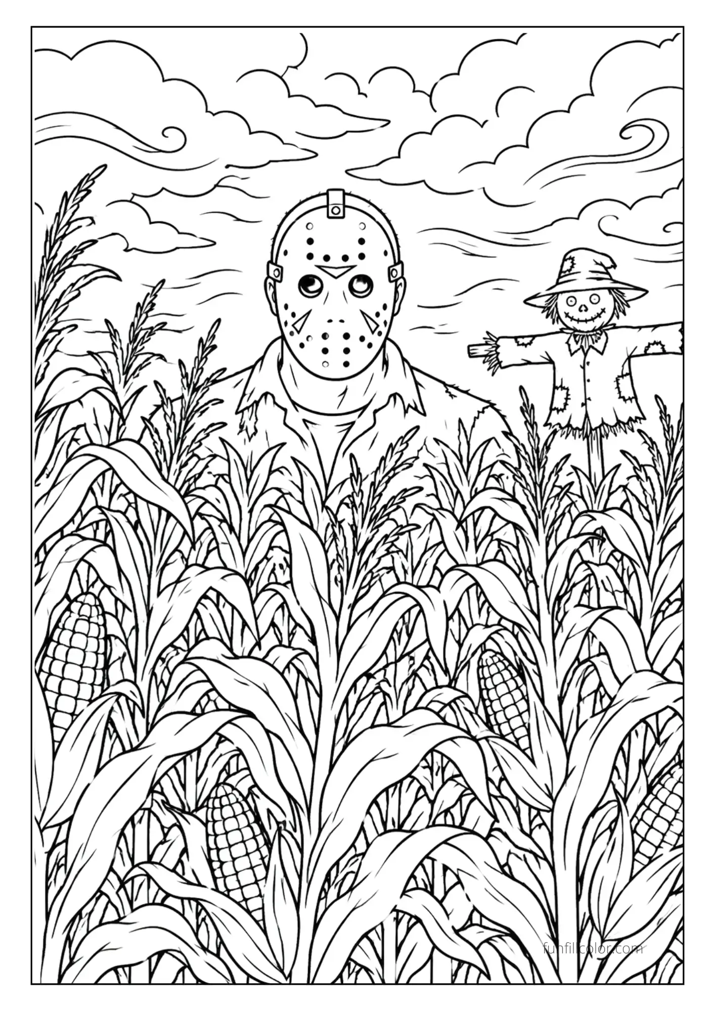 Jason in Cornfield
