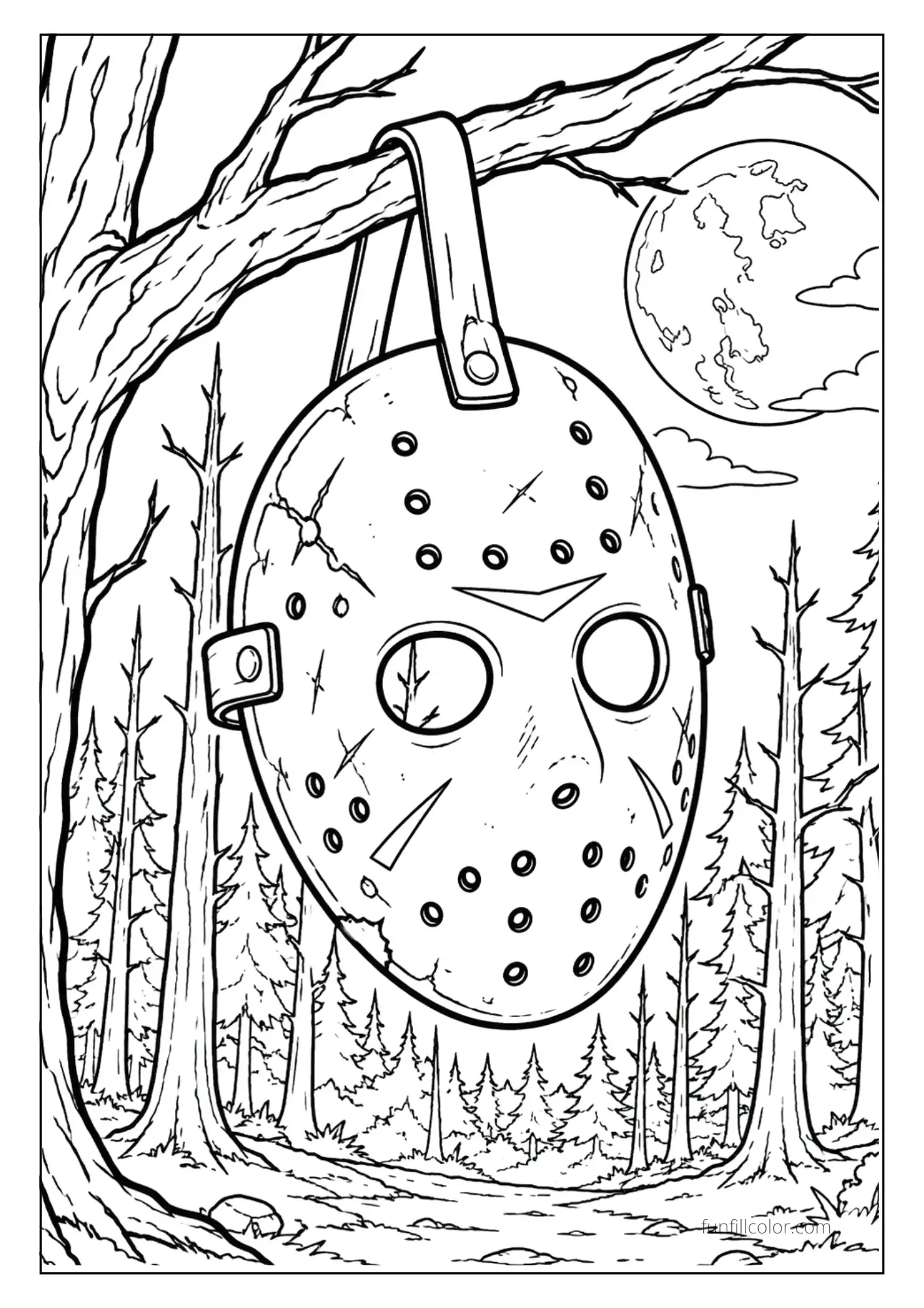Jason Hanging Mask