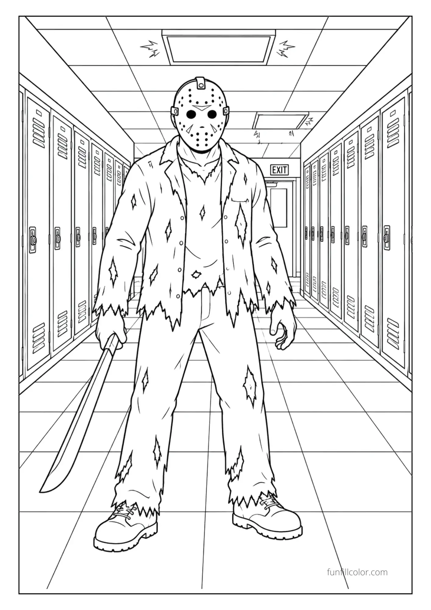 Jason in Hallway