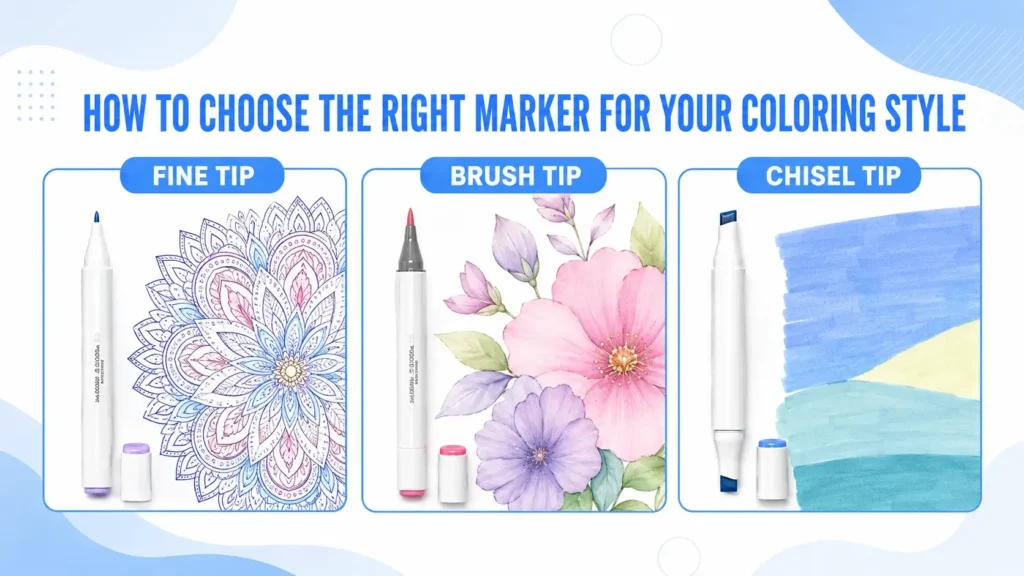 How to Choose the Right Marker for Your Coloring