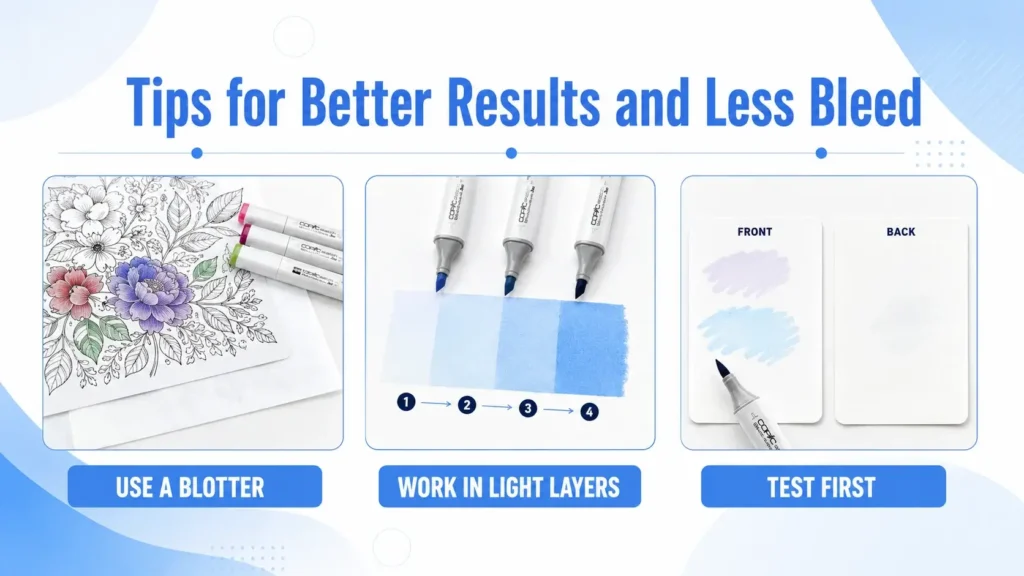 Tips for Better Results and Less Bleed
