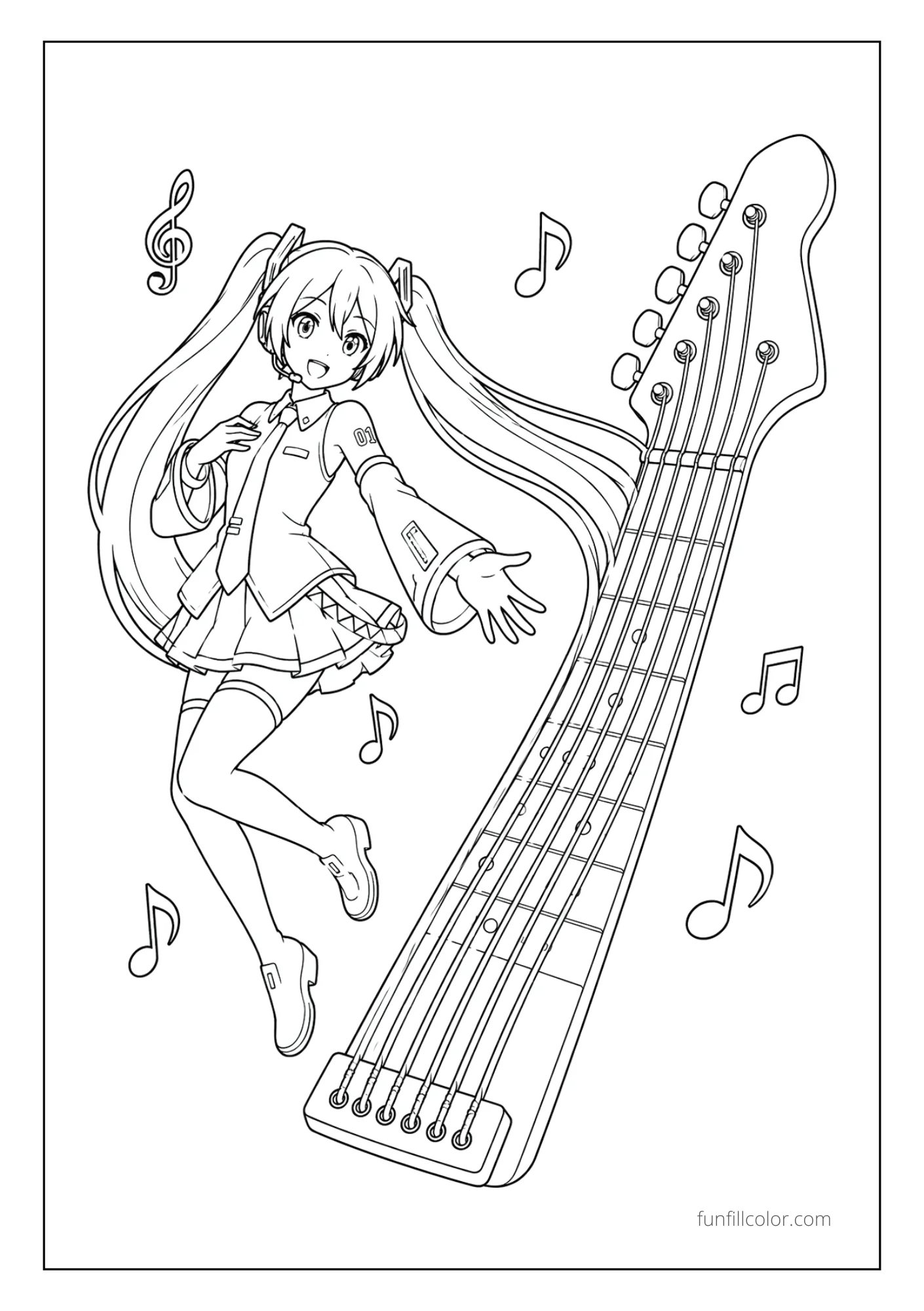Miku Guitar Tails