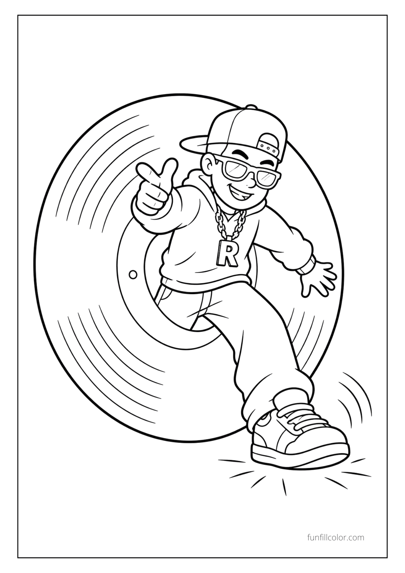 Vinyl Record Rapper