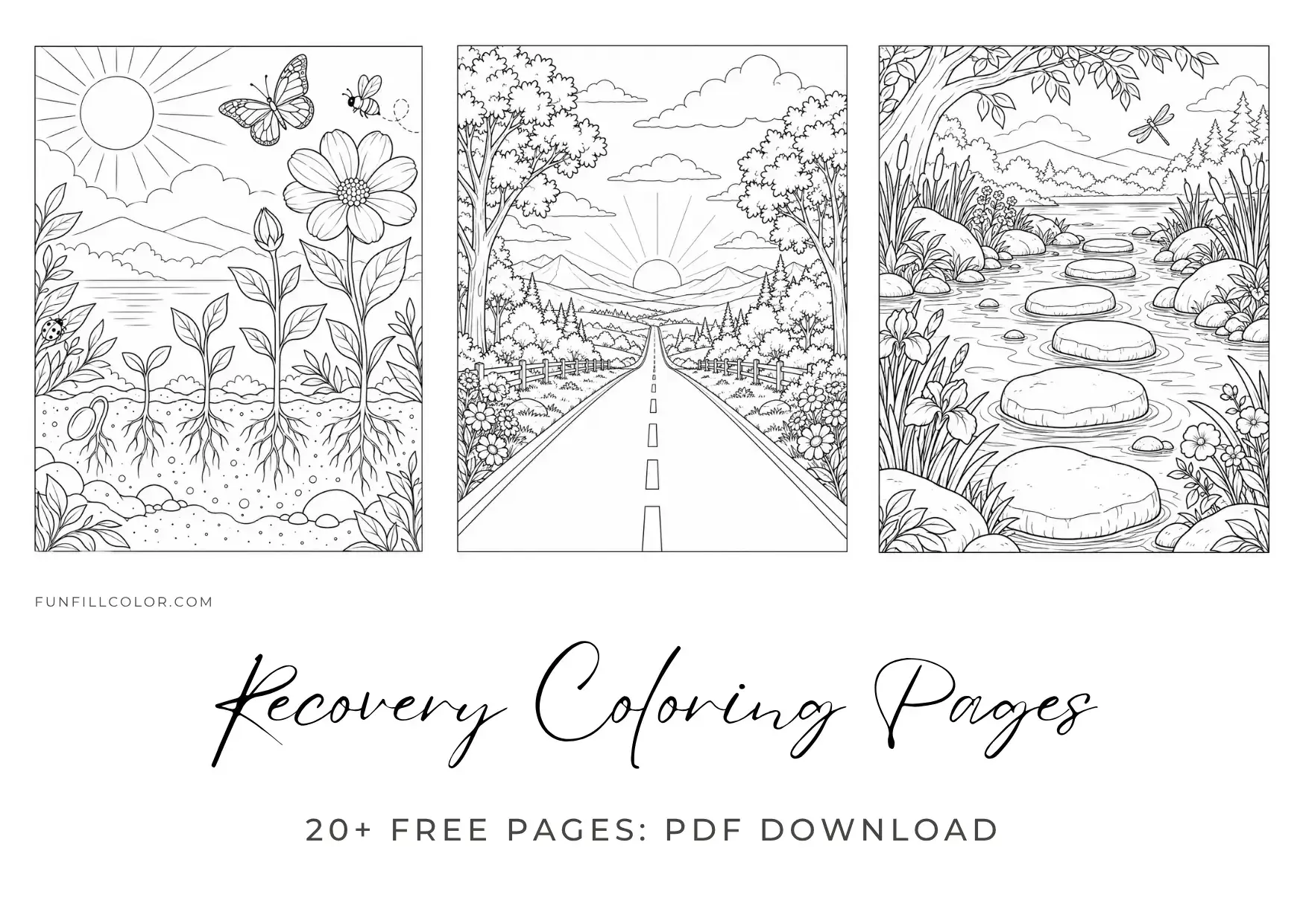 Recovery Coloring Pages